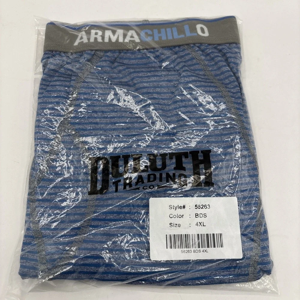 LOT OF 2 Duluth Trading Armachillo and Feel the Breeze Boxer Brief NWT 4XL